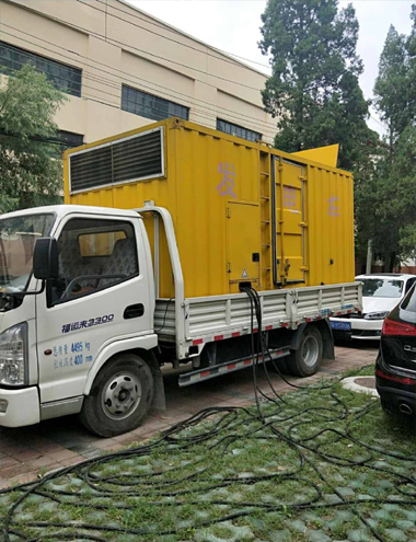 淮阳发电车出租-柴油发电机组排烟系统设计要求及其考虑因素
